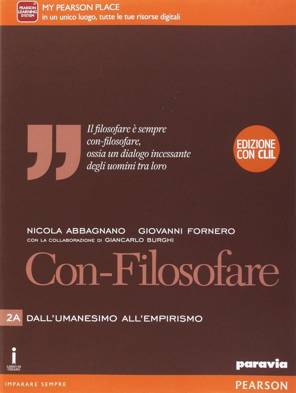 Con-Filosofare 2 Edizione Con Clil