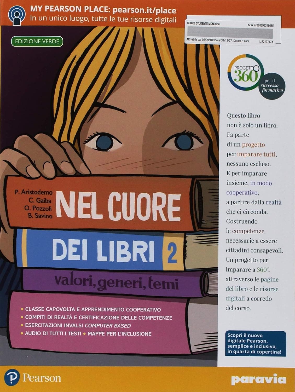 Nel Cuore Dei Libri 2 Edizione Verde