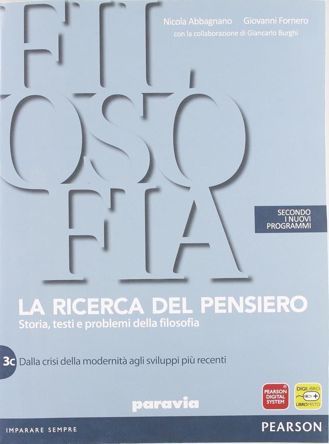 Ricerca Del Pensiero 3C Edizione Base