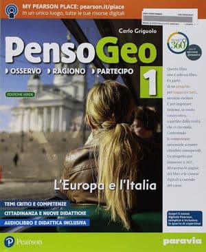 Copertina Pensogeo 1 Edizione Verde
