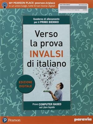Copertina Verso La Prova Invalsi Di Italiano. Edizione Digitale