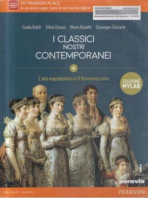 Copertina Classici Nostri Contemporanei 4 Edizione Nuovo Esame Di Stato (I)