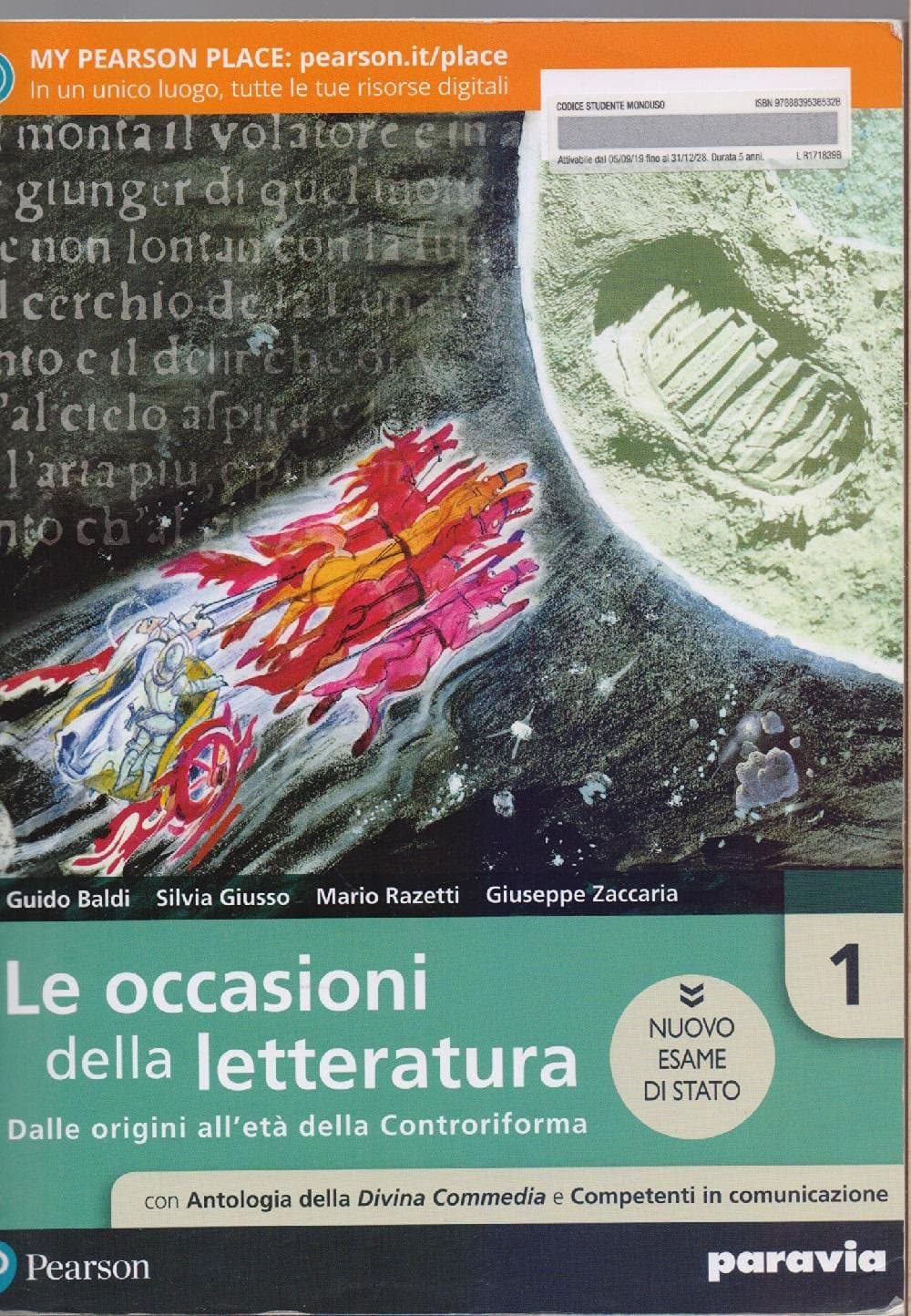 Le Occasioni Della Letteratura 1 -  Edizione Nuovo Esame Di Stato Con Antolog