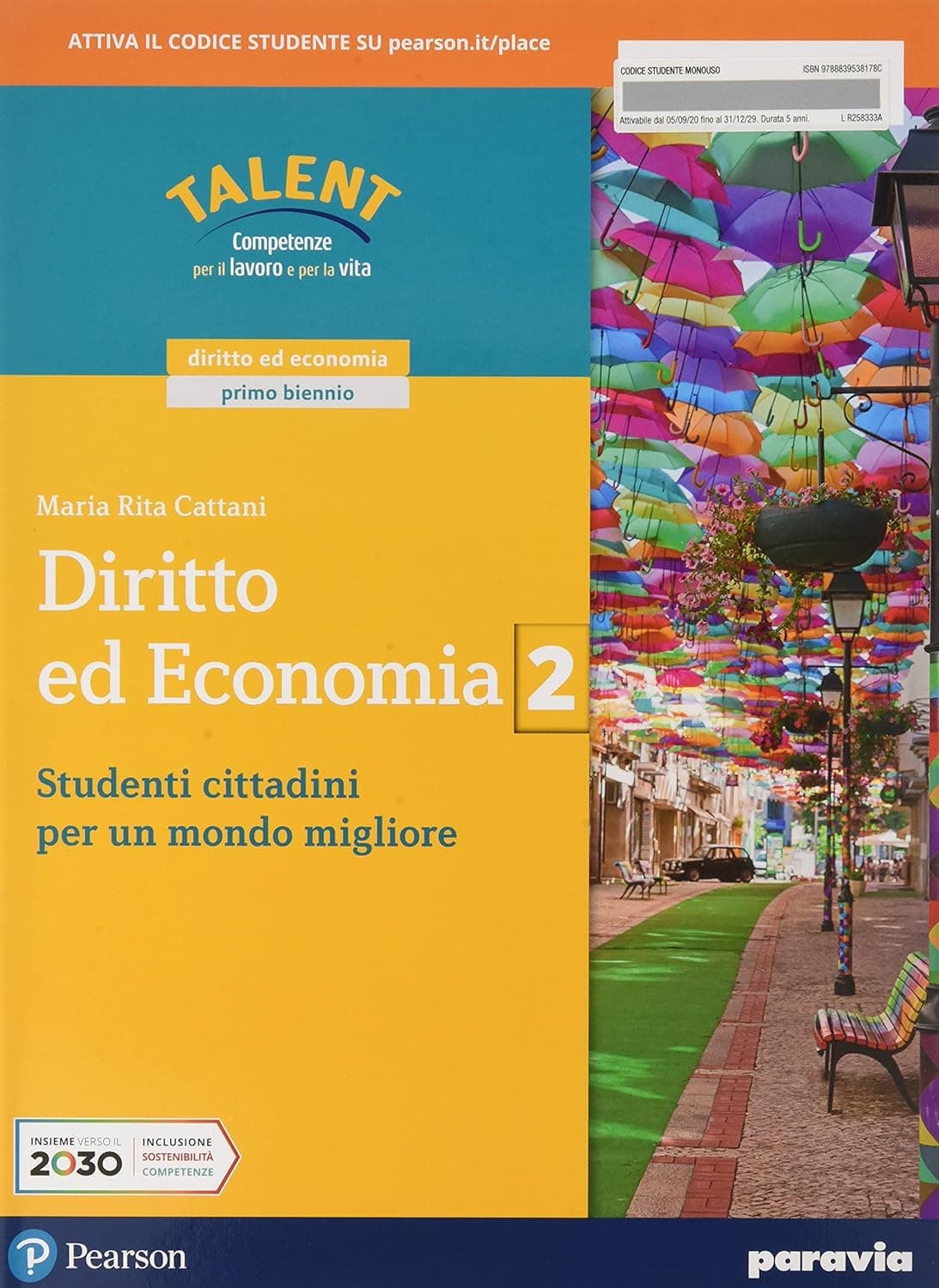 Diritto Ed Economia 2 - Classe Seconda