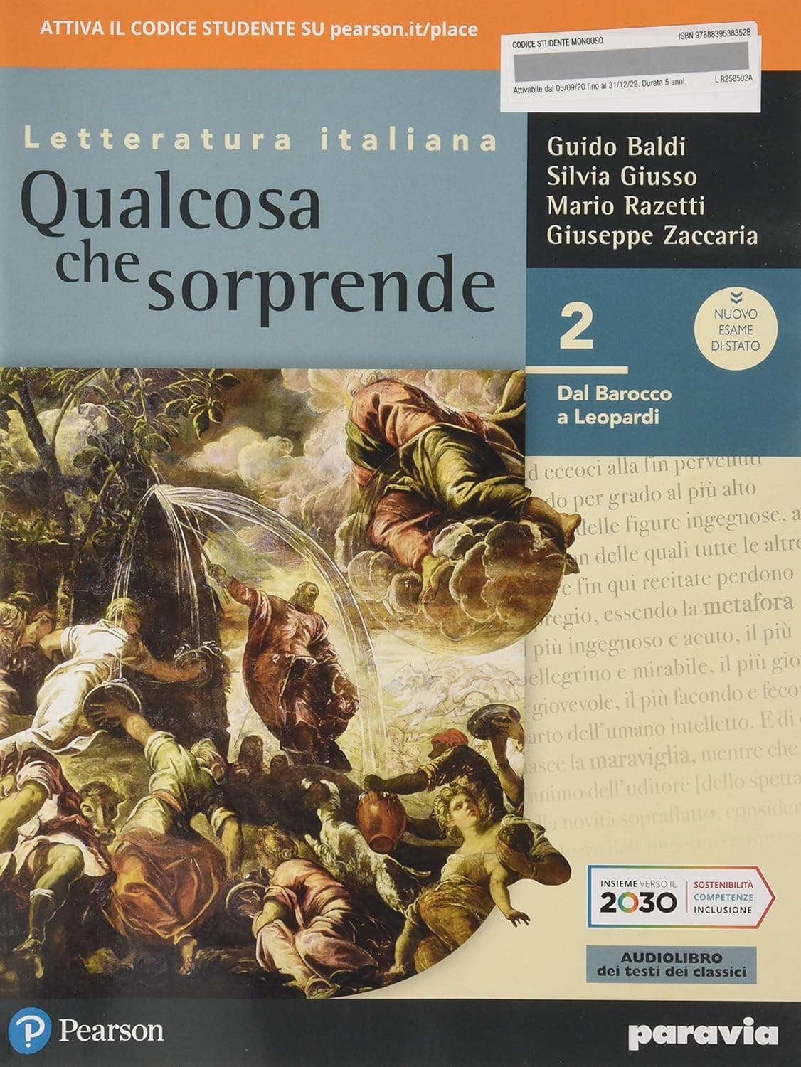 Qualcosa Che Sorprende 2 Dal Barocco A Leopardi