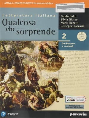 Copertina Qualcosa Che Sorprende 2 Dal Barocco A Leopardi