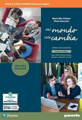 Copertina Nel Mondo Che Cambia Seconda Edizione - Quinto Anno