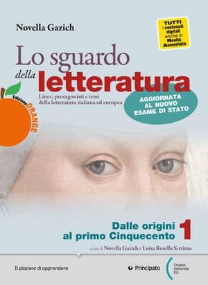 Copertina Sguardo Della Letteratura (Lo)  Orange  Ed. Agg.+ Nuovo Lab.Di Scrittura