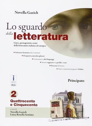 Copertina Sguardo Della Letteratura (Lo). Quattrocento E Cinquecento