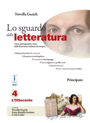 Copertina Sguardo Della Letteratura (Lo).L'Ottocento