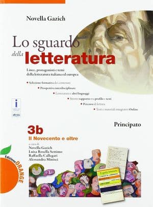 Copertina Sguardo Della Letteratura (Lo) Edizione Orange 3B