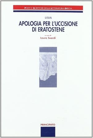 Copertina Apologia Per L'Uccisione Di Eratostene (L')