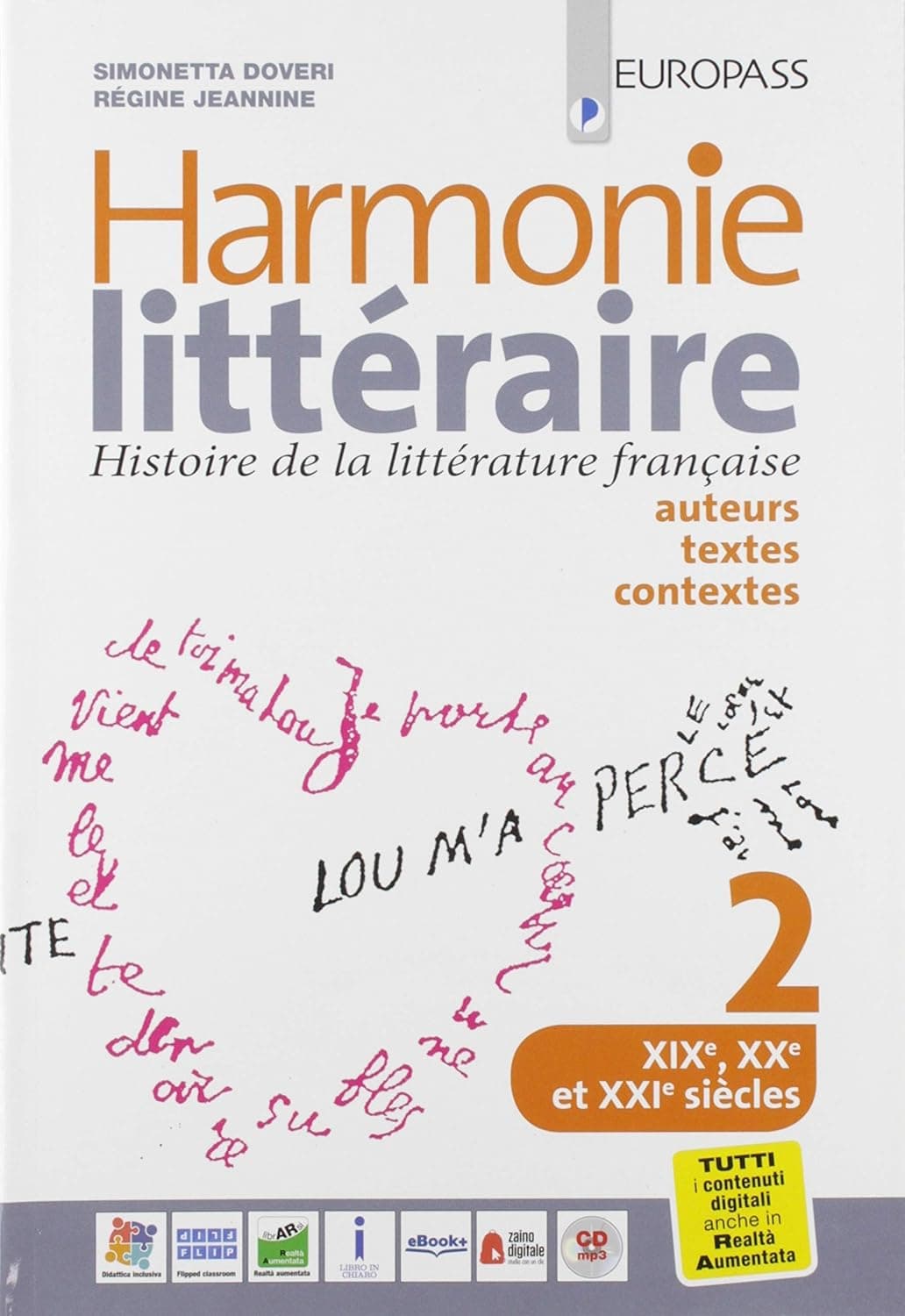 Harmonie Litteraire + Cd 2 Mp3