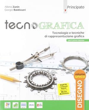Copertina Tecnografica - Disegno + Schede Disegno + Tecnologia + Righello