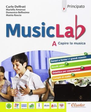 Copertina Music Lab A +B + Quaderno + Dvd 1 + Dvd 2