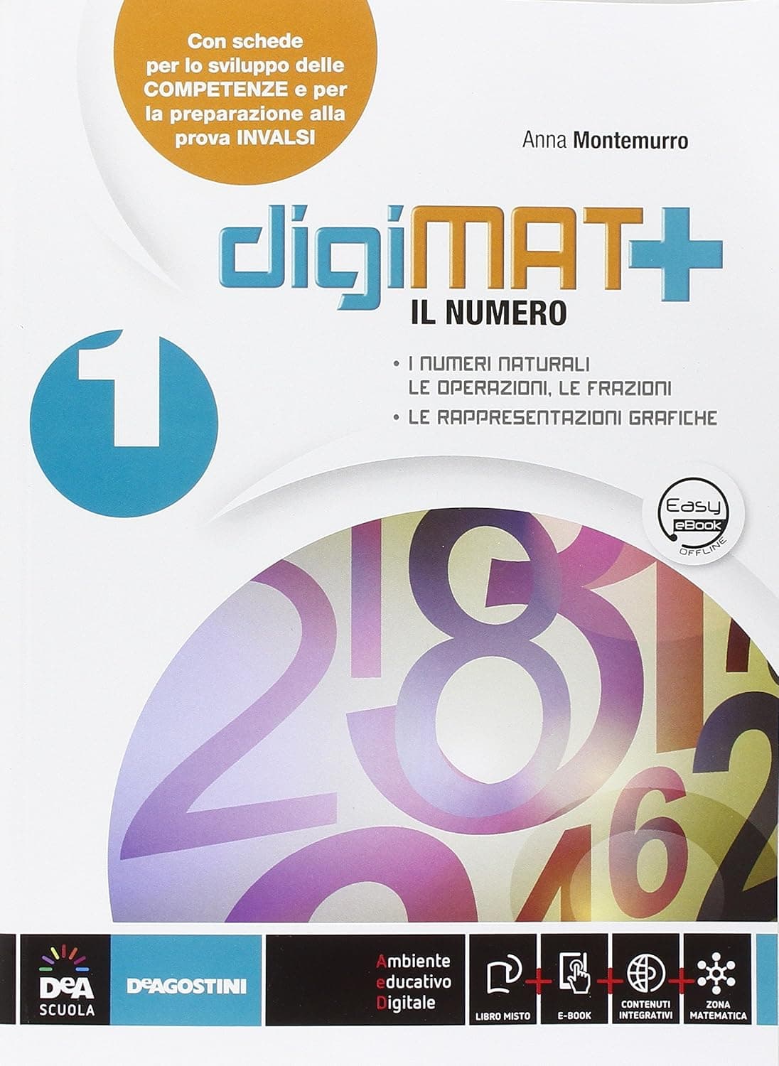 Digimat +    Aritmetica 1 + Geometria 1 + Quad. Competenze 1+ Libro Dig. 1