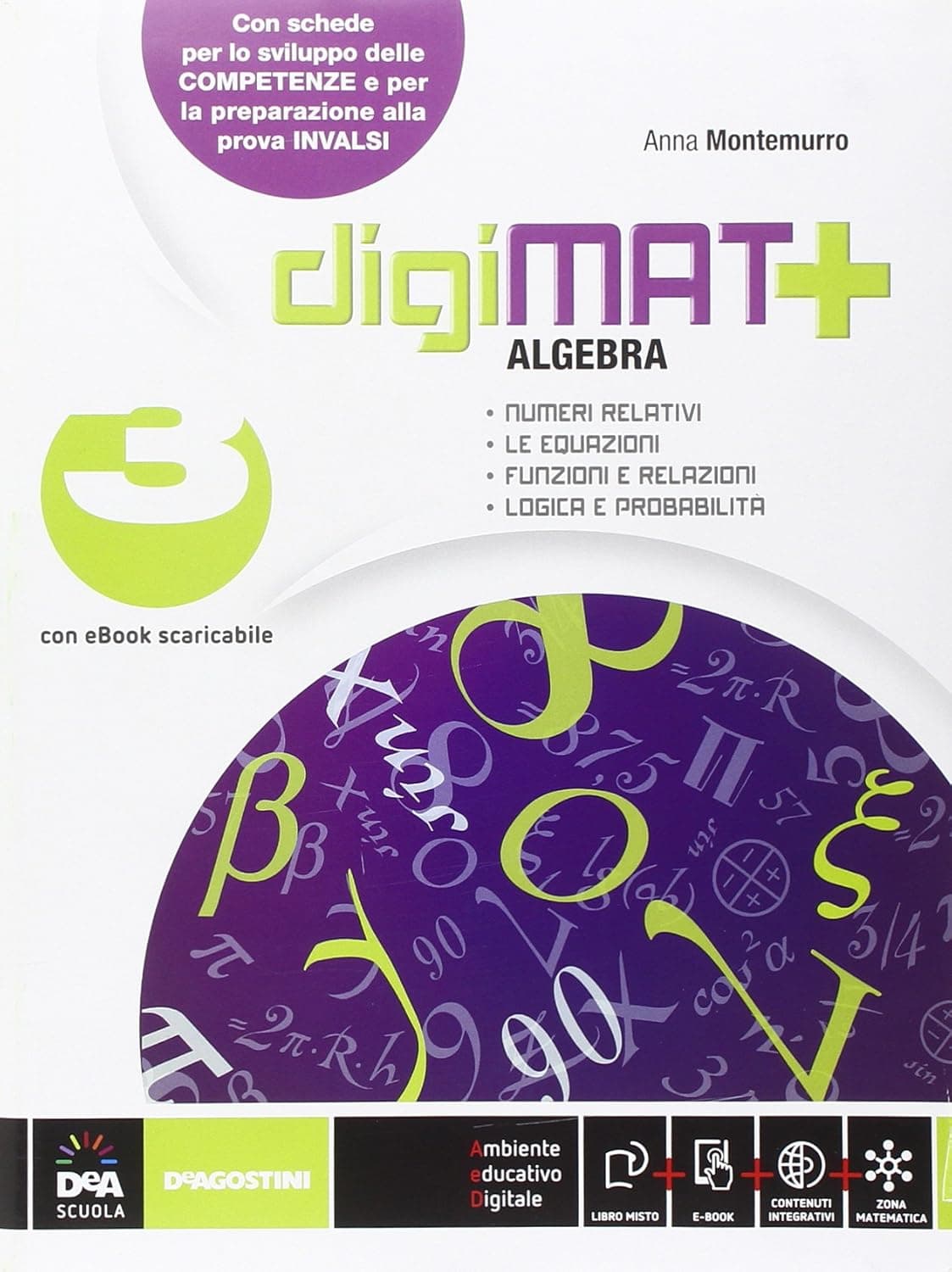 Digimat +    Algebra 3 + Geometria 3 + Quad. Competenze 3+ Ebook 3