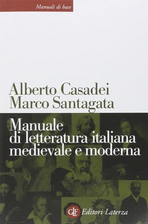 Copertina Manuale Di Letteratura Italiana Medievale E Moderna
