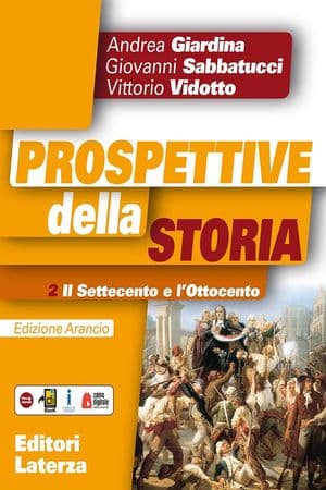 Copertina Prospettive Della Storia Ed. Arancio Vol. 2