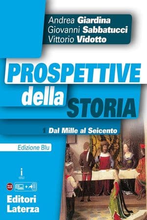 Copertina Prospettive Della Storia Ed. Blu Vol. 1