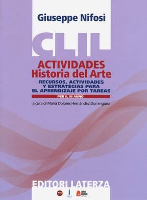 Copertina Clil Actividades. Historia Del Arte Iii Anno