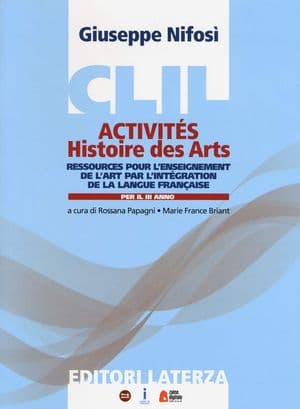Copertina Clil ActivitãS. Histoire Des Arts Iii Anno
