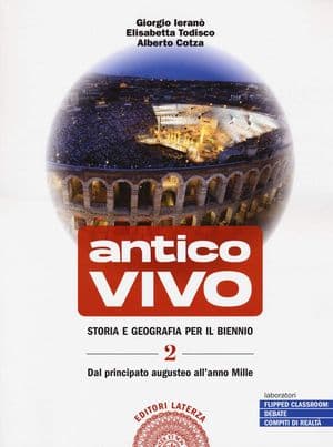 Copertina Antico Vivo Vol. 2 Storia E Geografia Per Il Biennio