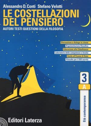 Copertina Costellazioni Del Pensiero (Le) - Etã Contemporanea