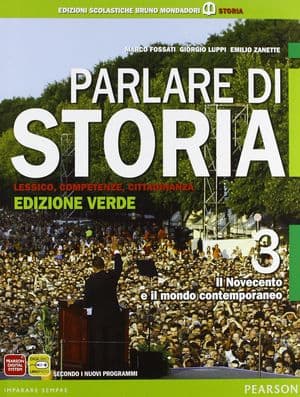 Copertina Parlare Di Storia 3 Ed.Verde