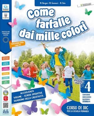 Copertina Come Farfalle Dai Mille Colori 4-5