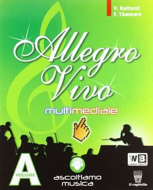 Copertina Allegro Vivo Multimediale A + B + Dvd - Libro Misto