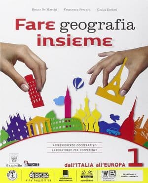 Copertina Fare Geografia Insieme 1 + Italia Delle Regioni