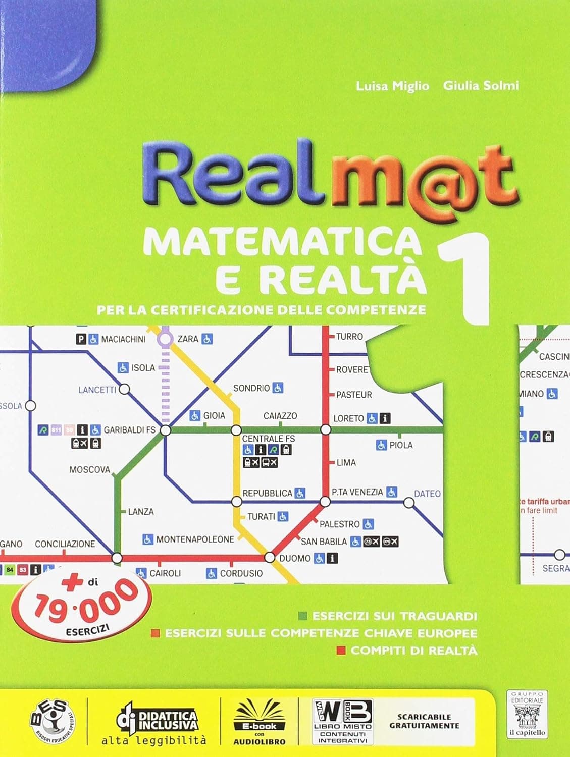 Realm@T  1 -  Aritmetica 1+ Geometria 1 + Matematica + Tavole