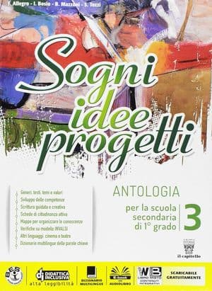 Copertina Sogni, Idee, Progetti 3 Plus + Competenze