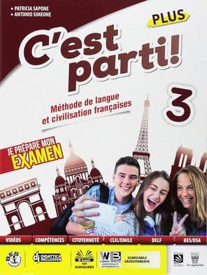 Copertina C'Est Parti! 3 Plus + Cd Audio