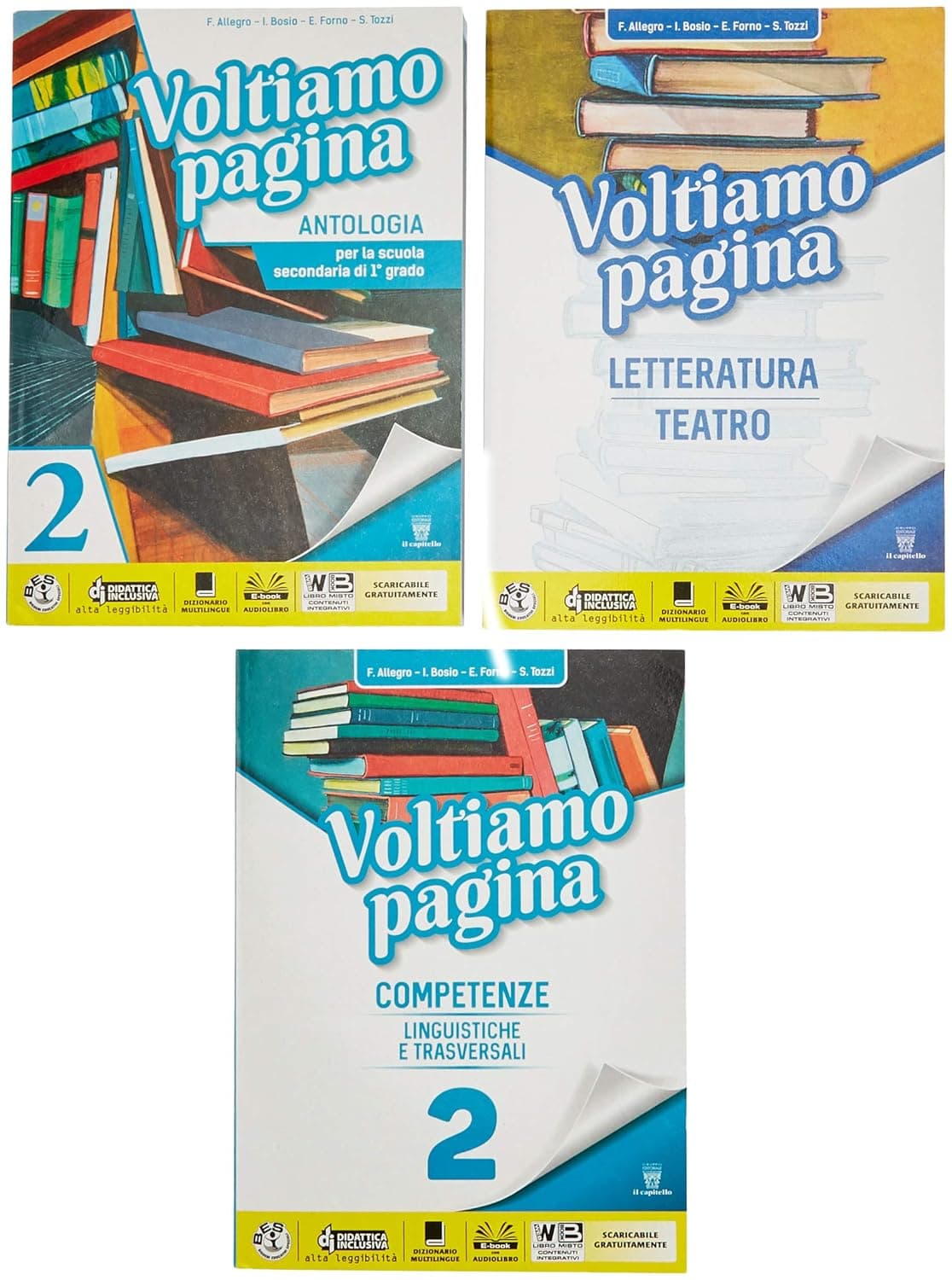 Voltiamo Pagina 2 + Letteratura + Competenze