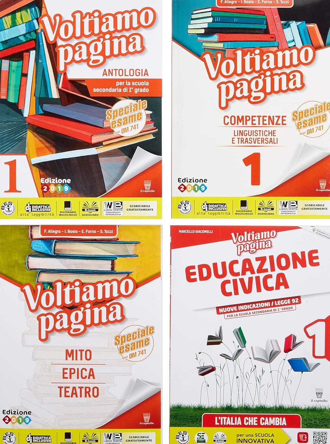 Voltiamo Pagina Extra 1 + Miti + Comp + Ed. Civica