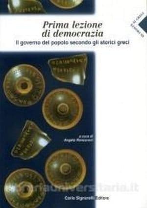Copertina Prima Lezione Di Democrazia