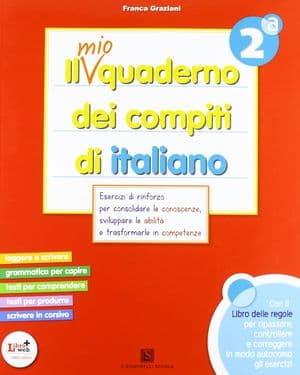 Copertina Mio Quaderno Dei Compiti Di Italiano (Il)