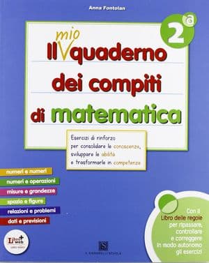 Copertina Mio Quaderno Dei Compiti Di Matematica (Il)