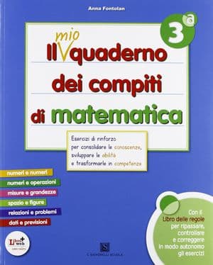 Copertina Mio Quaderno Dei Compiti Di Matematica (Il)