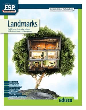 Copertina Landmarks, English For The Construction Industry, The Environment And Land Ma