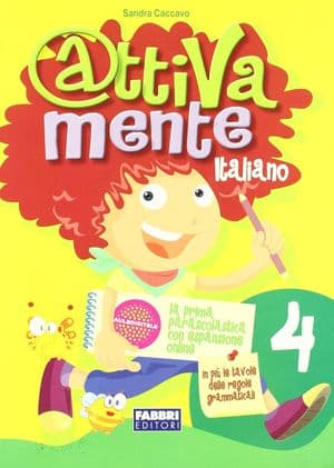 Copertina Attivamente Italiano Classe 4