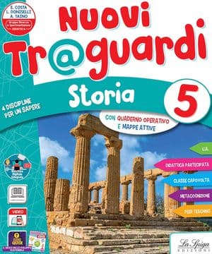 Copertina Nuovi Traguardi Discipline Storia-Geografia 5