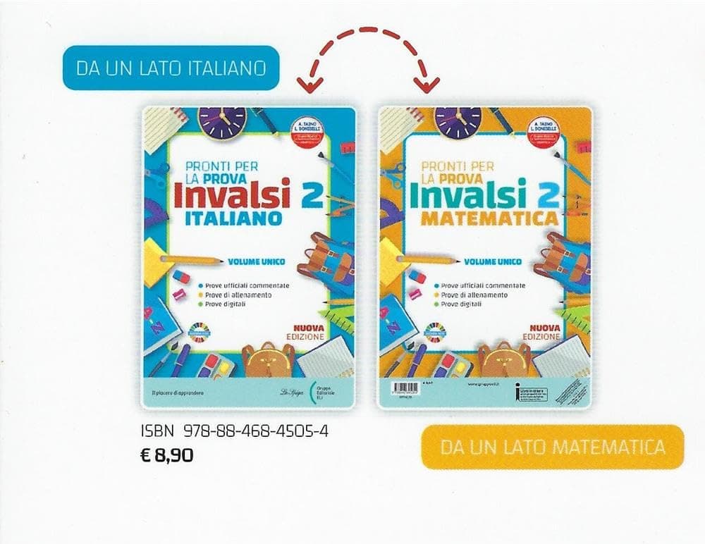 Pronti Per La Prova Invalsi 2 Vol. Unico - Italiano + Matematica 2025