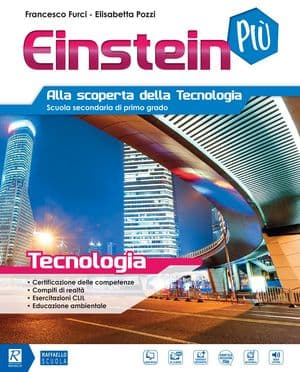 Copertina Einstein Piu' Tecnologia+Disegno+Coding+Mio Book