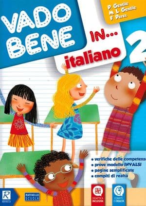 Copertina Vado Bene In... Italiano 2Â° Classe
