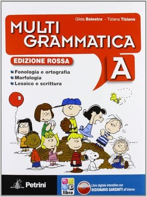 Copertina Multigrammatica - Edizione Rossa - Vol. A + Libro Dig. + Vol. B + Pal. Inv.