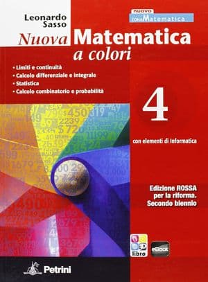 Copertina Nuova Matematica A Colori - Edizione Rossa - Vol. 4 + Ebook 4