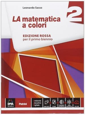 Copertina Matematica A Colori (La) Edizione Rossa Volume 2 + Ebook